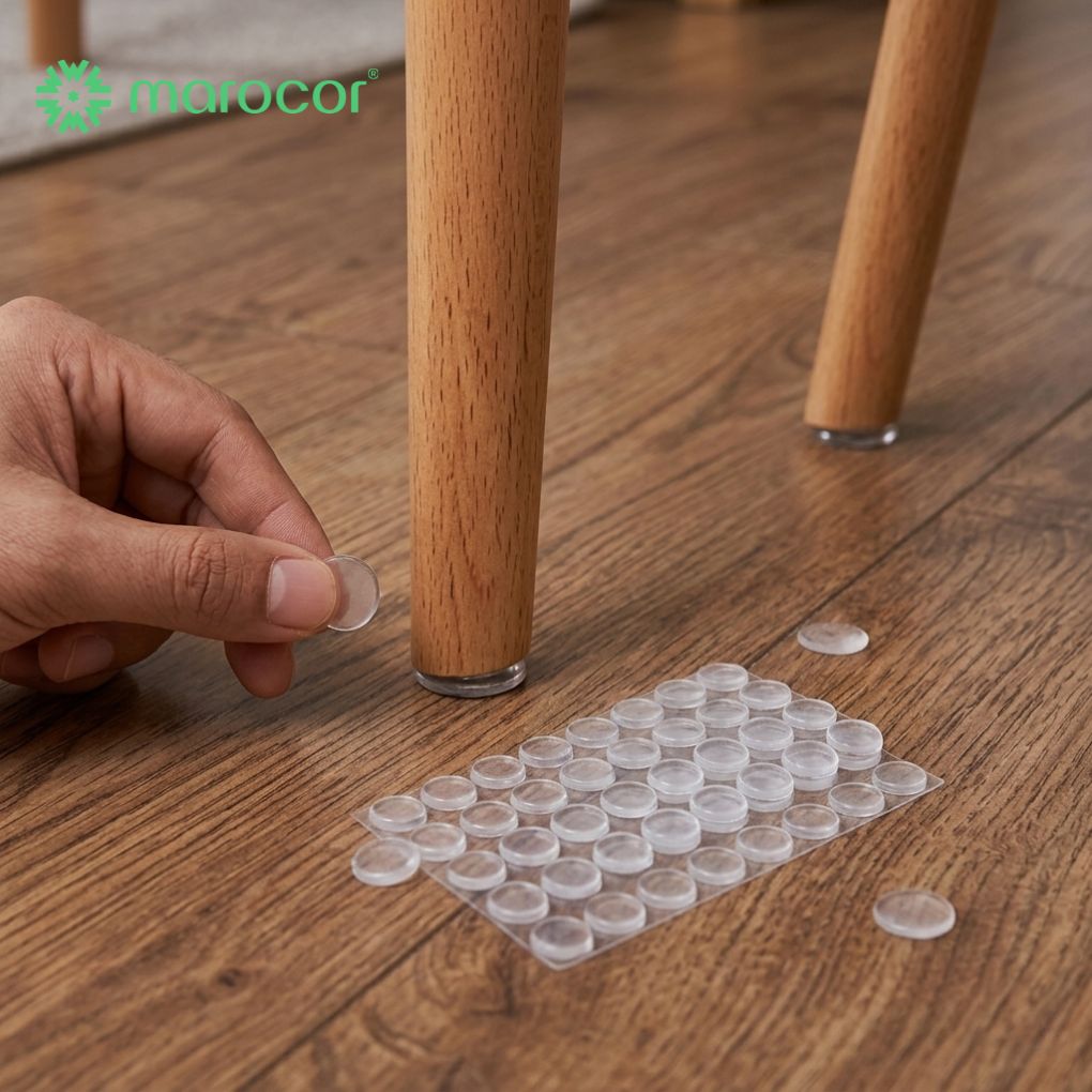 Antirayures Autocollants pour Pieds de Meubles (Chaises, Tables, Canapés)