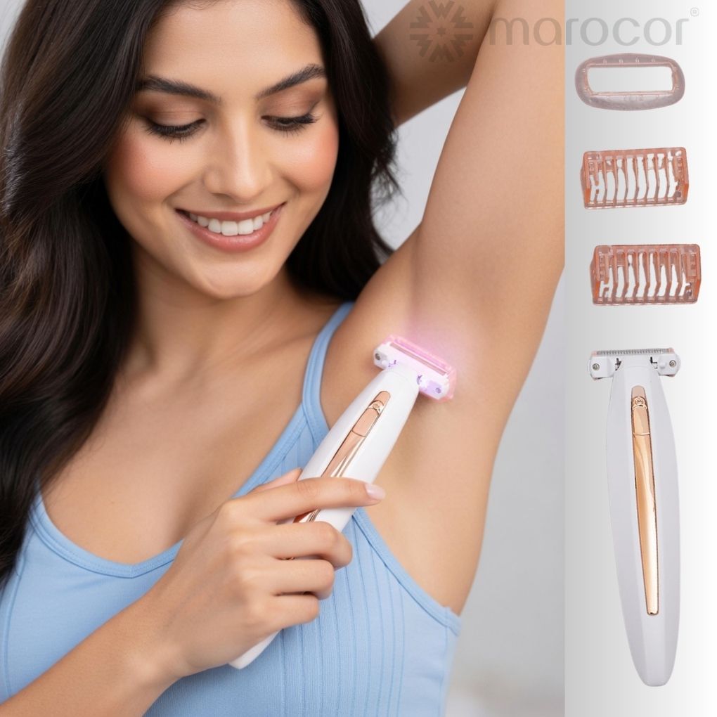 Épilateur électrique pour femme, indolore et portable, idéal pour le visage, les jambes, les mains, le maillot et les aisselles