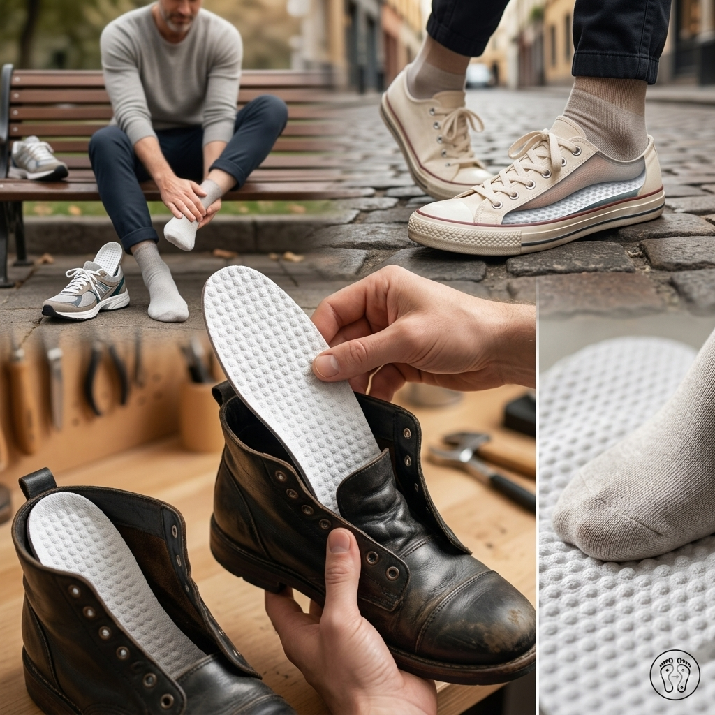 Semelles confort Insoles Massantes & Respirantes : Libérez Vos Pieds