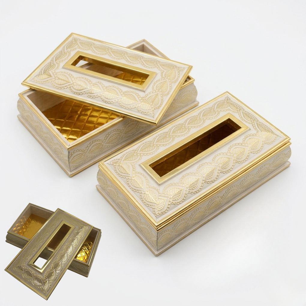 Boîte à Mouchoirs Polyvalente pour Bureau et Voiture