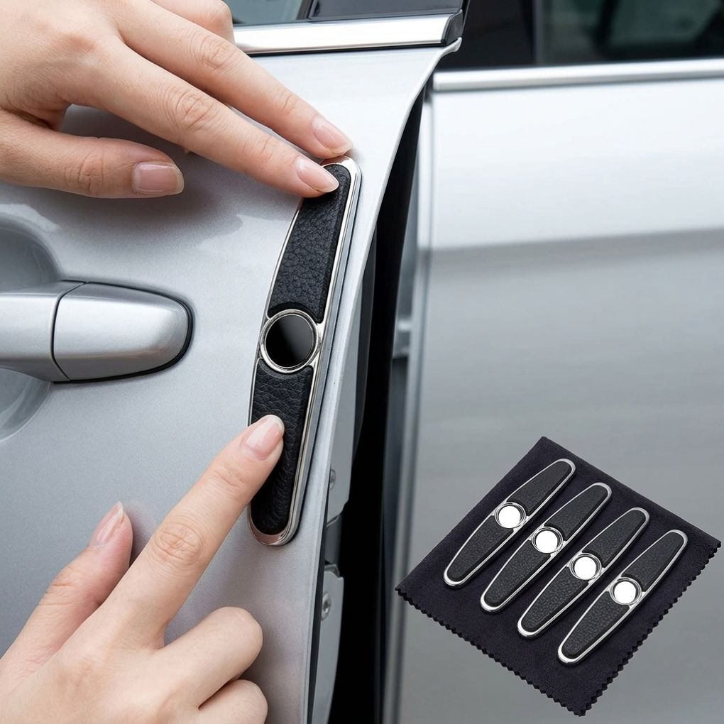 Kit de 4 Protections de Bords de Portière de Voiture Auto-Adhésives