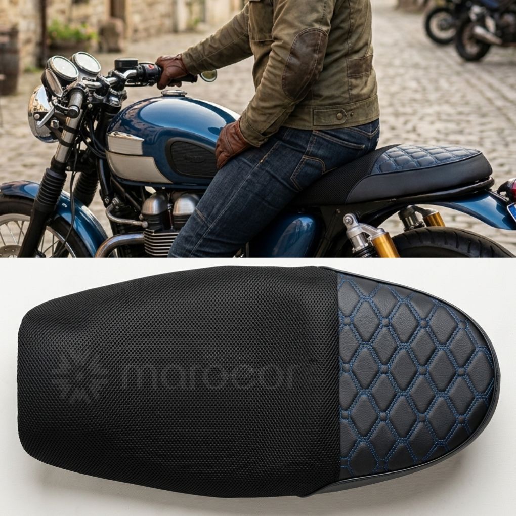 Couverture de Siège Moto Grille Respirante