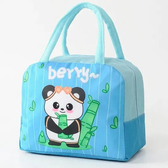 Lunch Bag Isotherme Sac à Déjeuner Thermique pour Enfant - Imperméable avec Poignées Renforcées