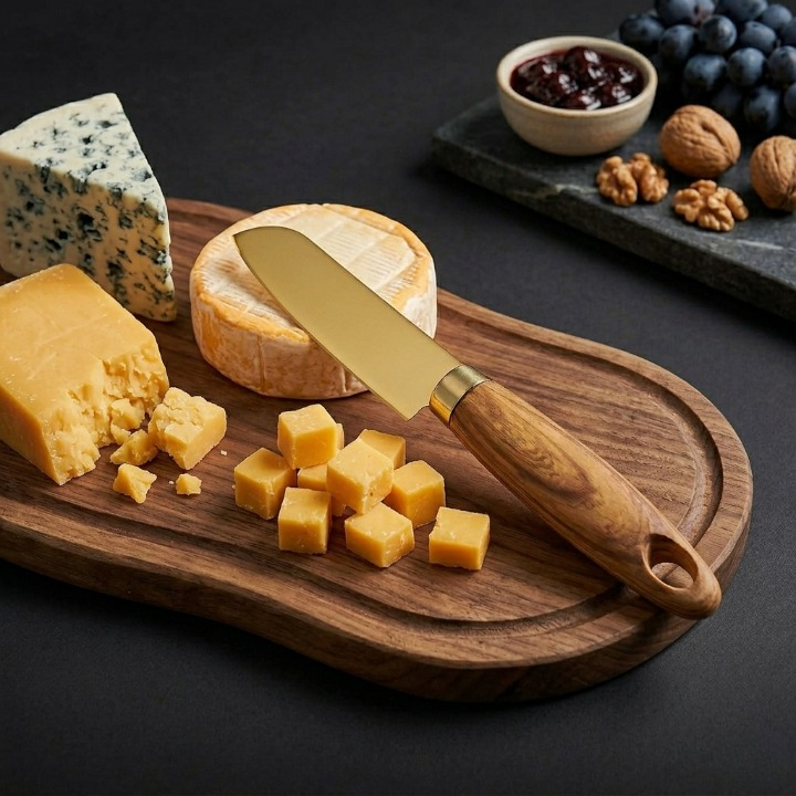 Couteau de cuisine en acier inoxydable polyvalent pour découper viandes, légumes, pains et gâteaux