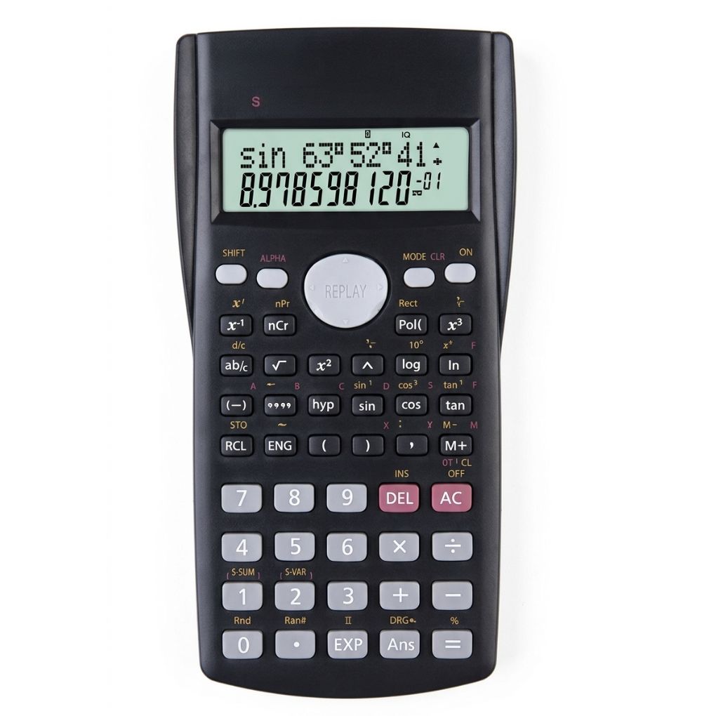 Calculatrice Scientifique Avancée – 240 Fonctions – Écran LCD 2 Lignes Haute Précision