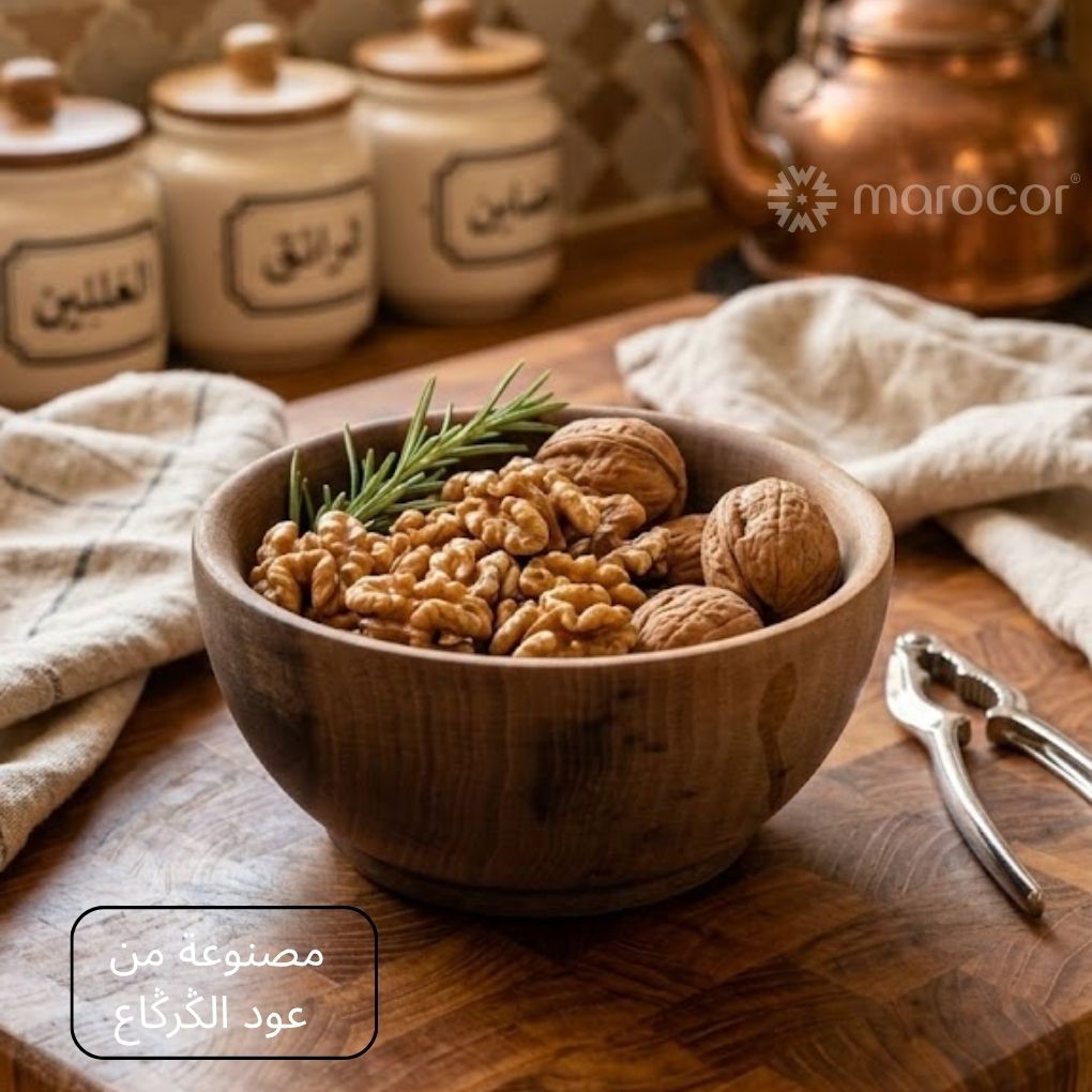 Bol en Bois Artisanal au Grain Naturel thuya