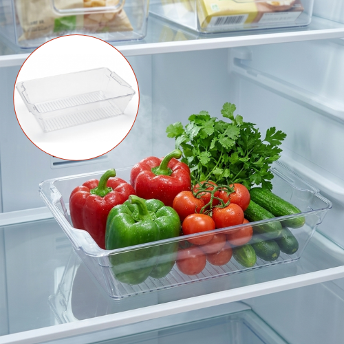 Boîte de rangement transparente empilable, pratique pour organiser