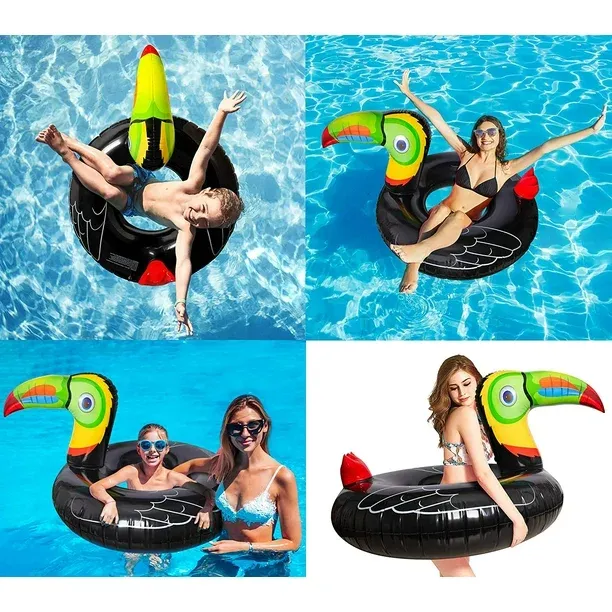 Toucan Tropical Gonflable pour la Piscine
