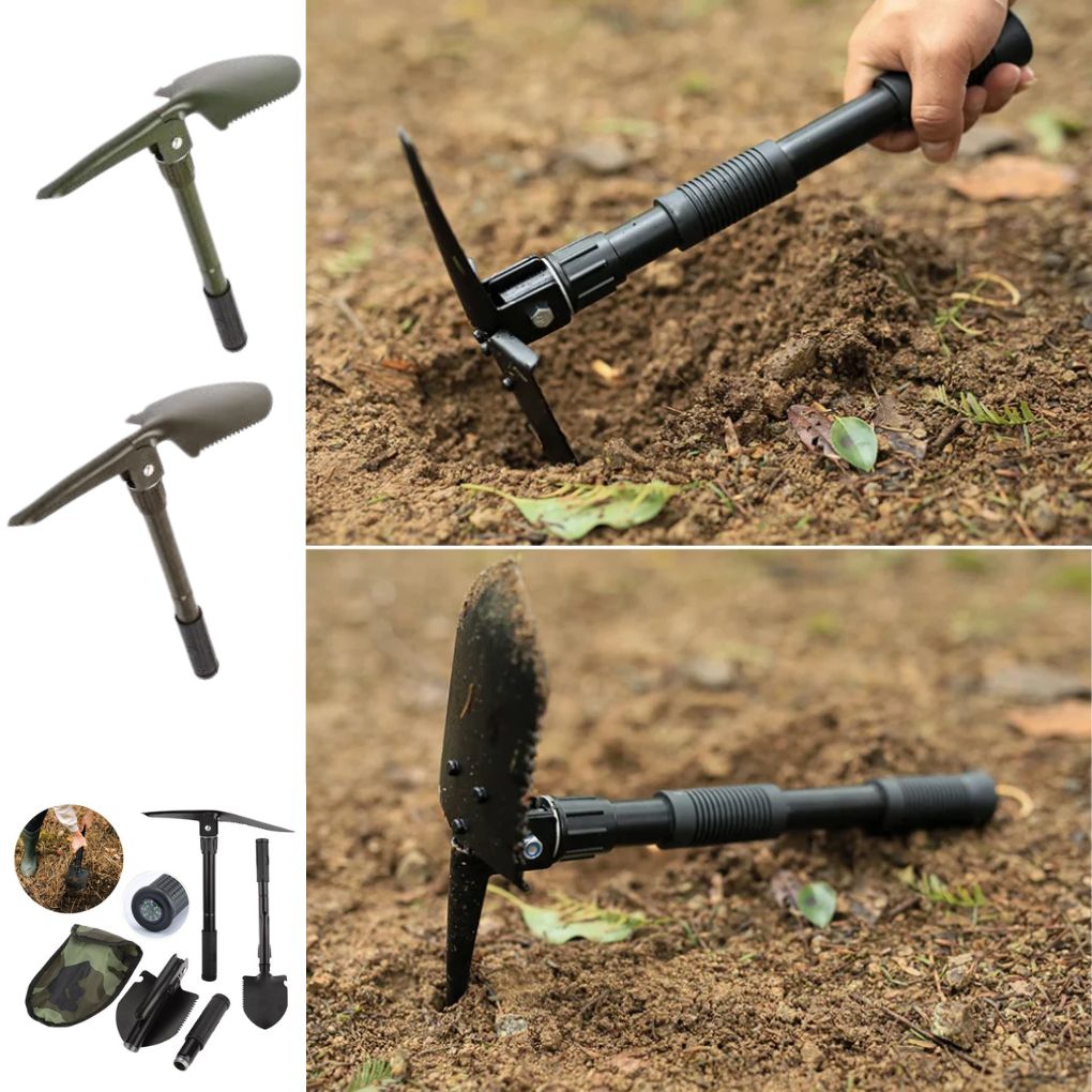 Pelle pliante spéciale pour détecter les métaux souterrains or l'argent