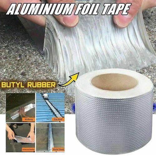 Adhésif aluminium butyle haute adhérence, protection incendie et étanchéité pour fuites de toiture