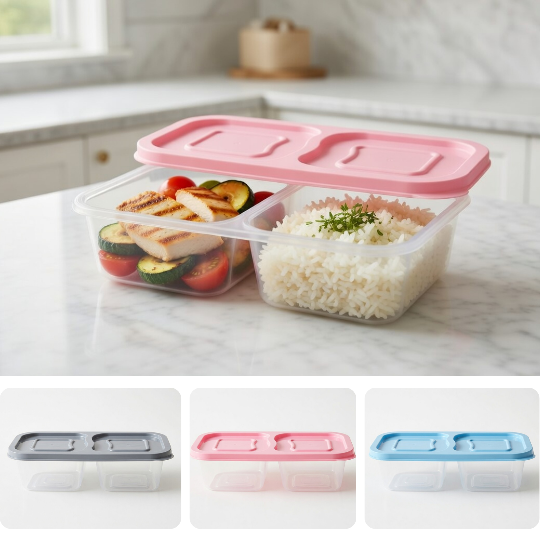 Boîte pratique pour organiser et conserver vos aliments (colleur aléatoire)
