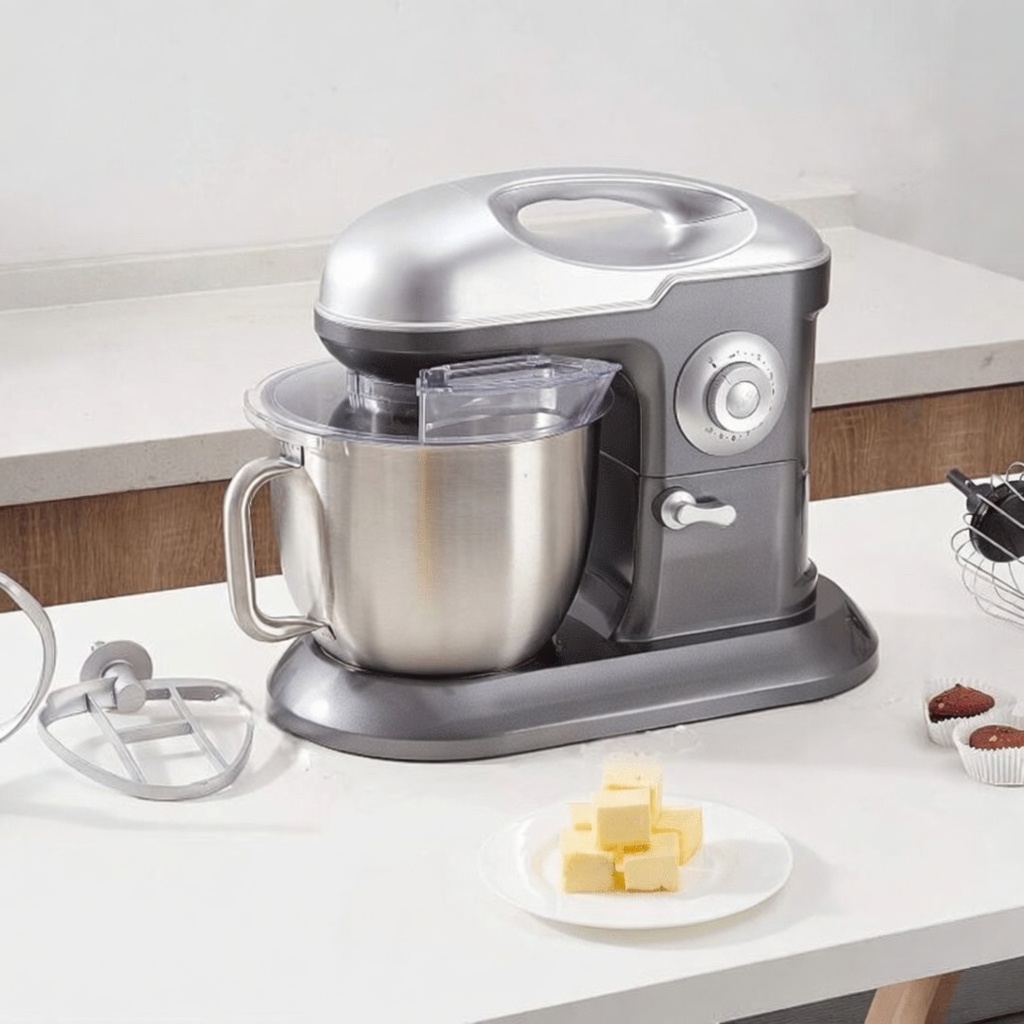 Mélangeur puissant  avec un grand bol , idéal pour la pâtisserie et la boulangerie