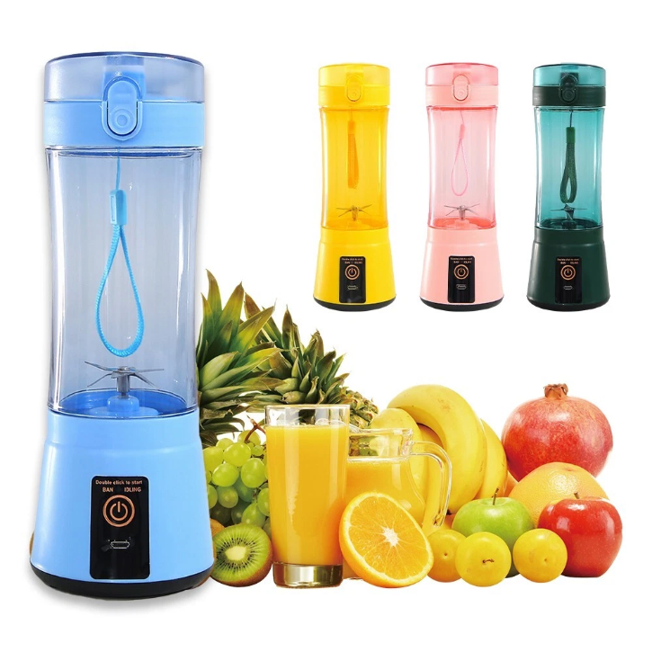 Mini Mixeur électrique portable USB pour fruits (colleur aléatoire)