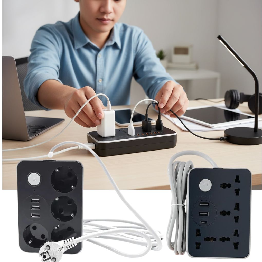 Rallonge multiprise pour Smartphone et Tablettes