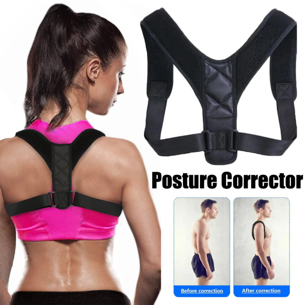 Correcteur dorsal ajustable pour un bon maintien des épaules et du dos