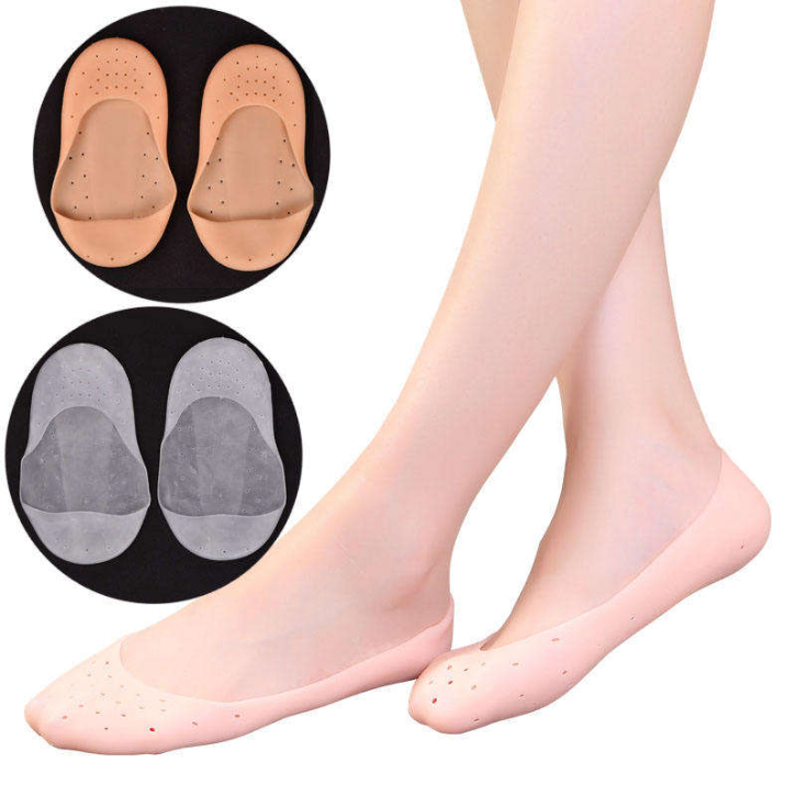 Chaussettes de Soin des Pieds en Gel de Silicone (colleur aléatoire)