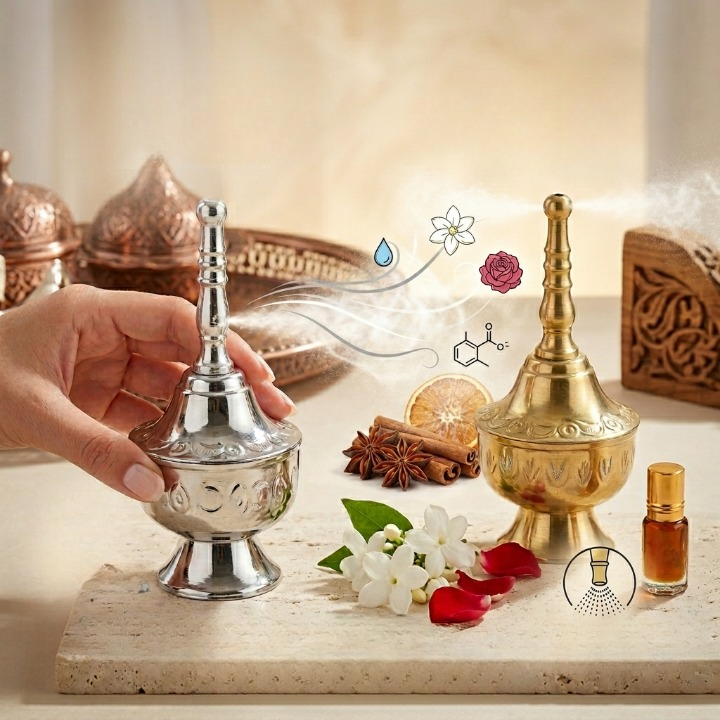 Pulvérisateur artisanal au style marocain authentique (colleur aléatoire)