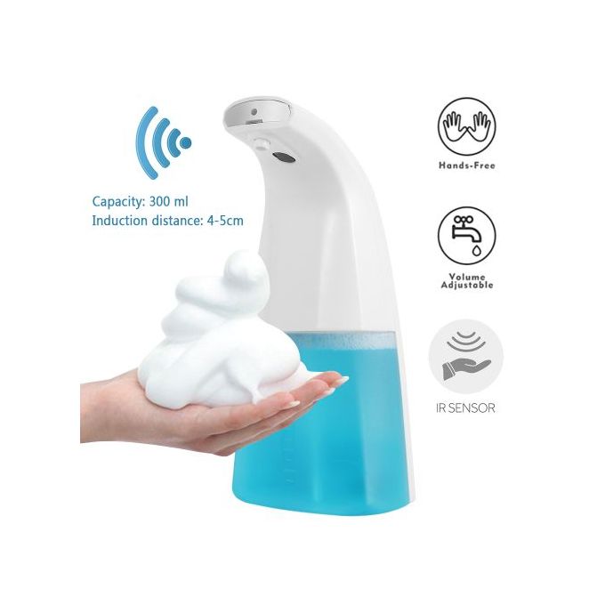 Distributeur automatique de savon liquide moussant à détecteur de mouvement, sans contact pour lotion