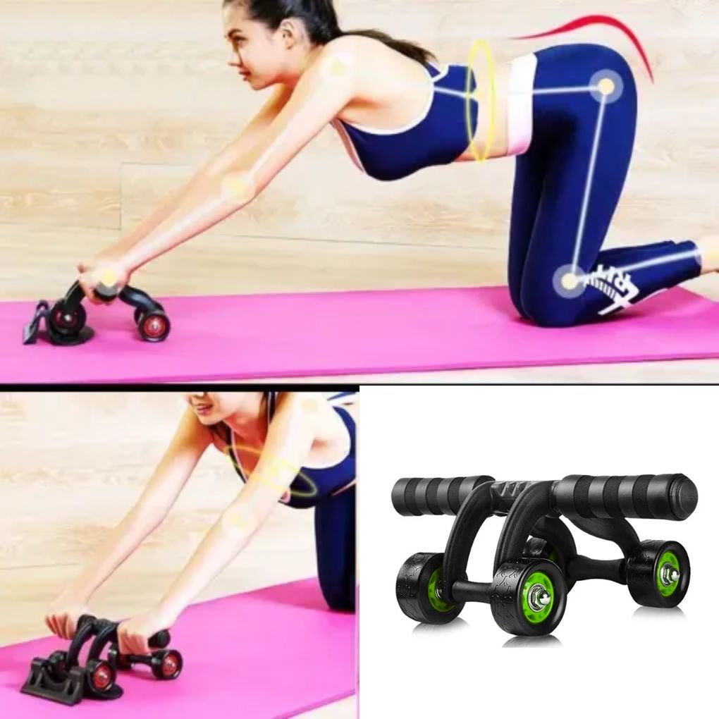 Le Rouleau Abdominal 4 Roues pour un Corps Tonique