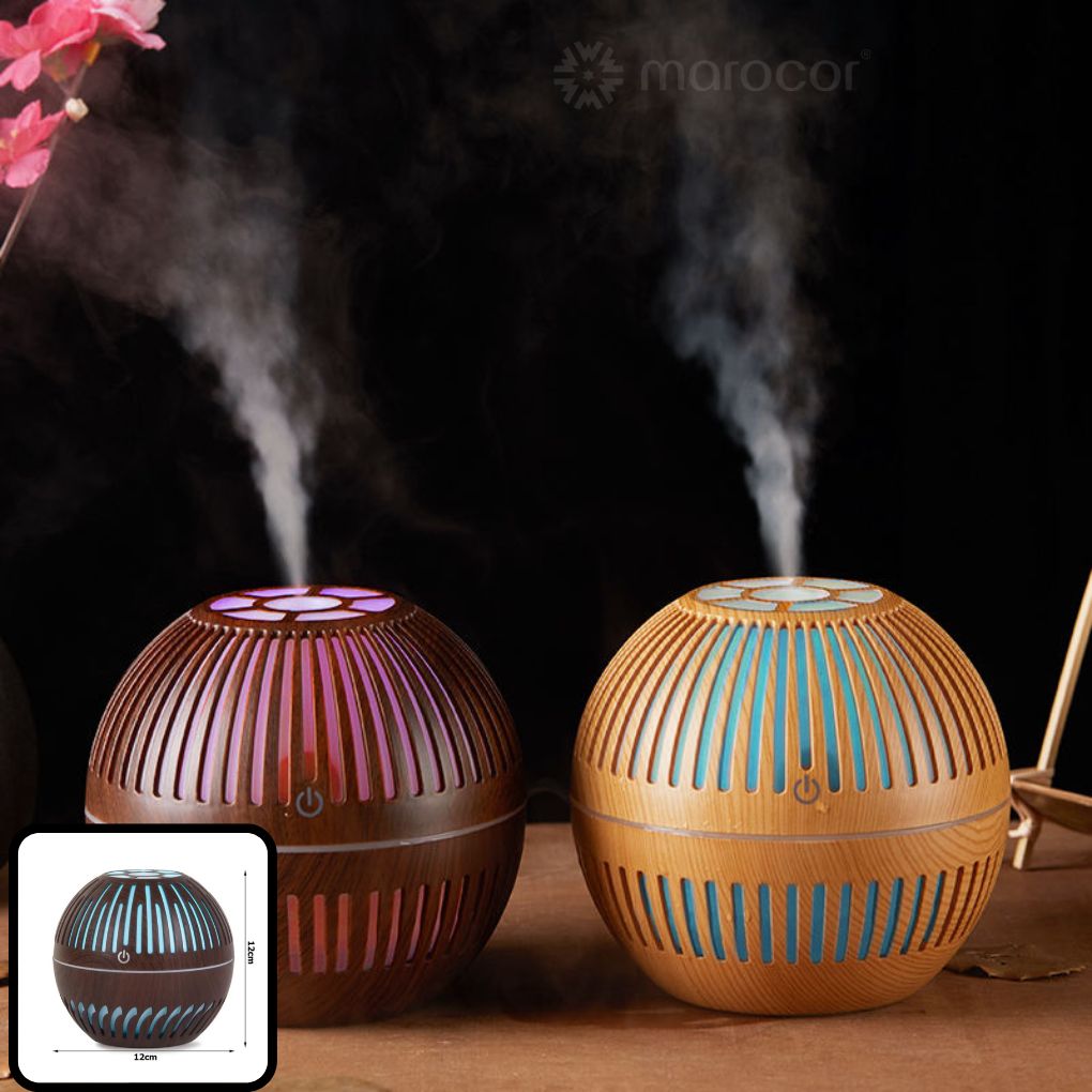 Humidificateur - Diffuseur de parfum - Nébuliseur - Aromathérapie - Lumières LED