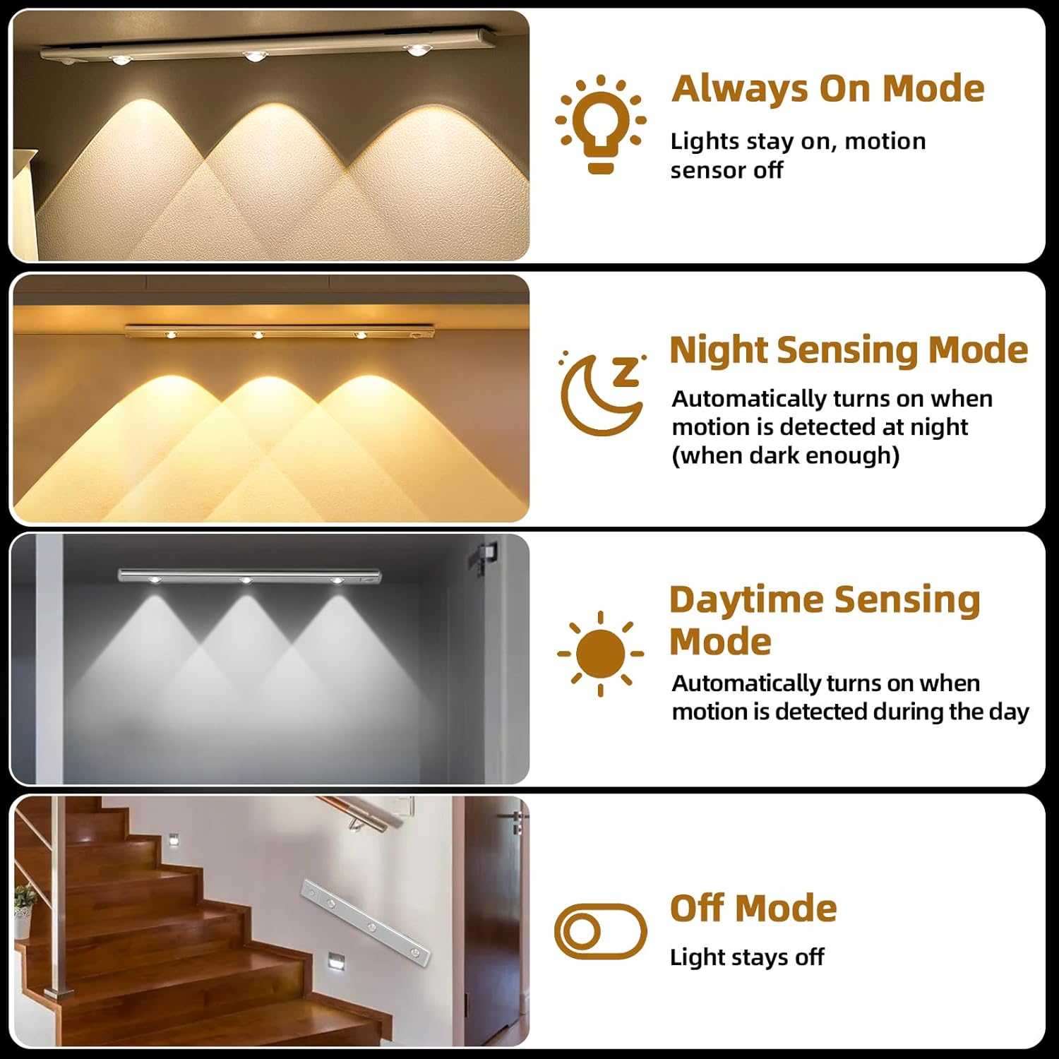 Illuminez vos espaces avec notre Lumière d'Armoire LED à Détection de Mouvement