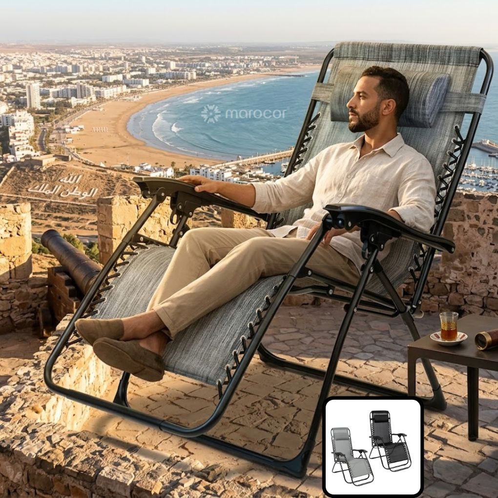 Chaise longue de jardin pliante : Relaxez-vous en plein air !