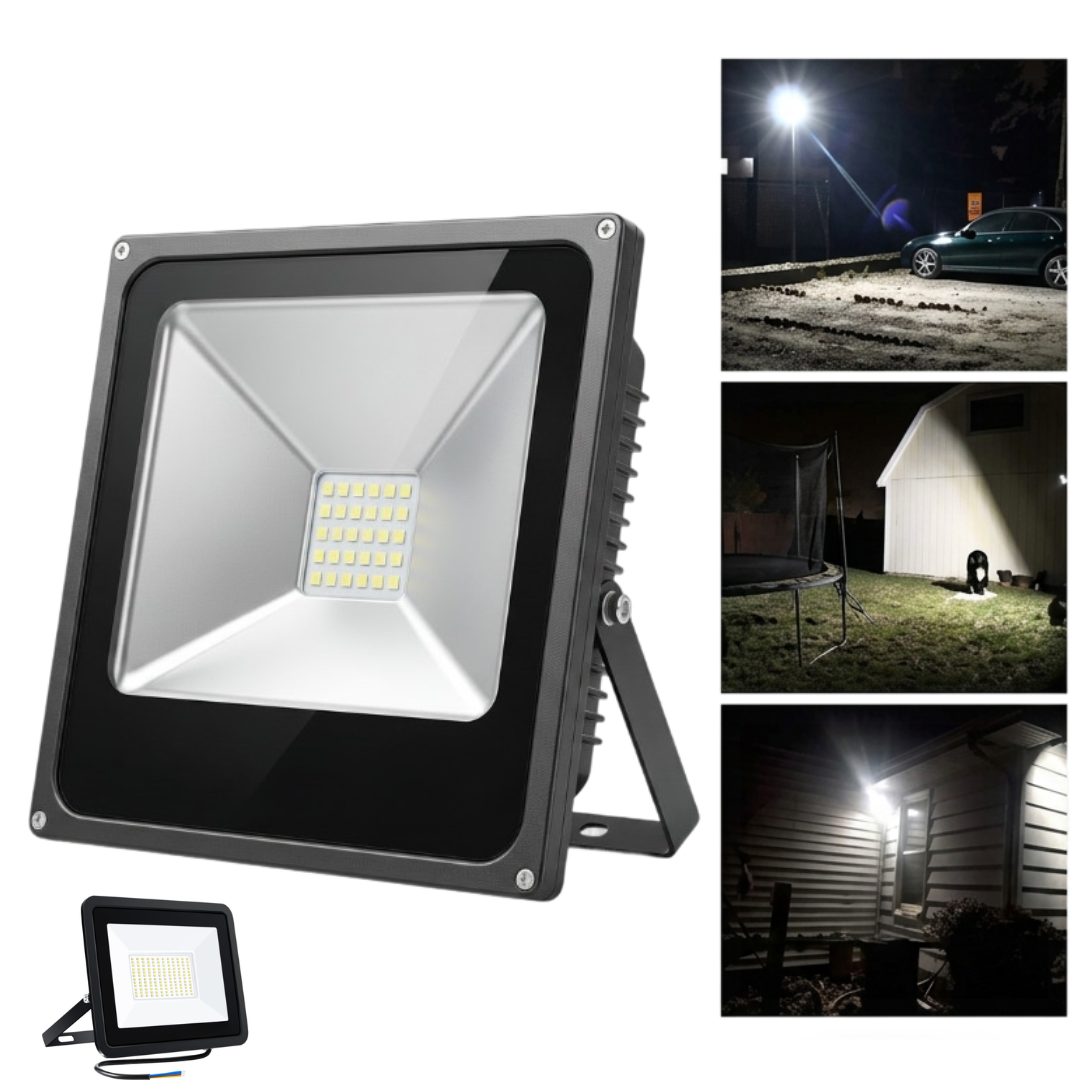Projecteur LED étanche pour éclairage extérieur haute luminosité