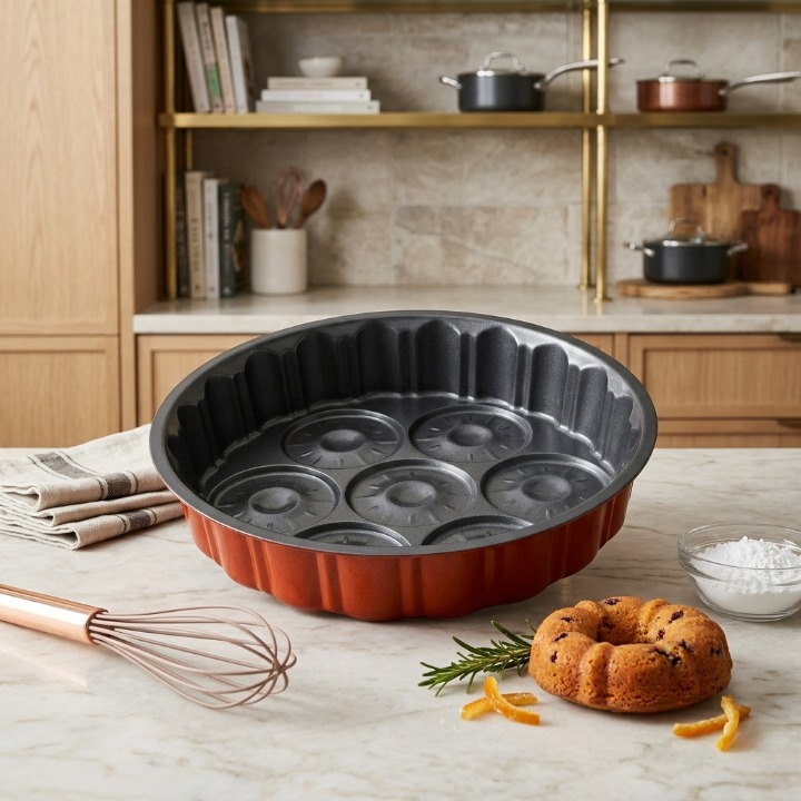 Moule à gâteau rond antiadhésif pour pâtisserie