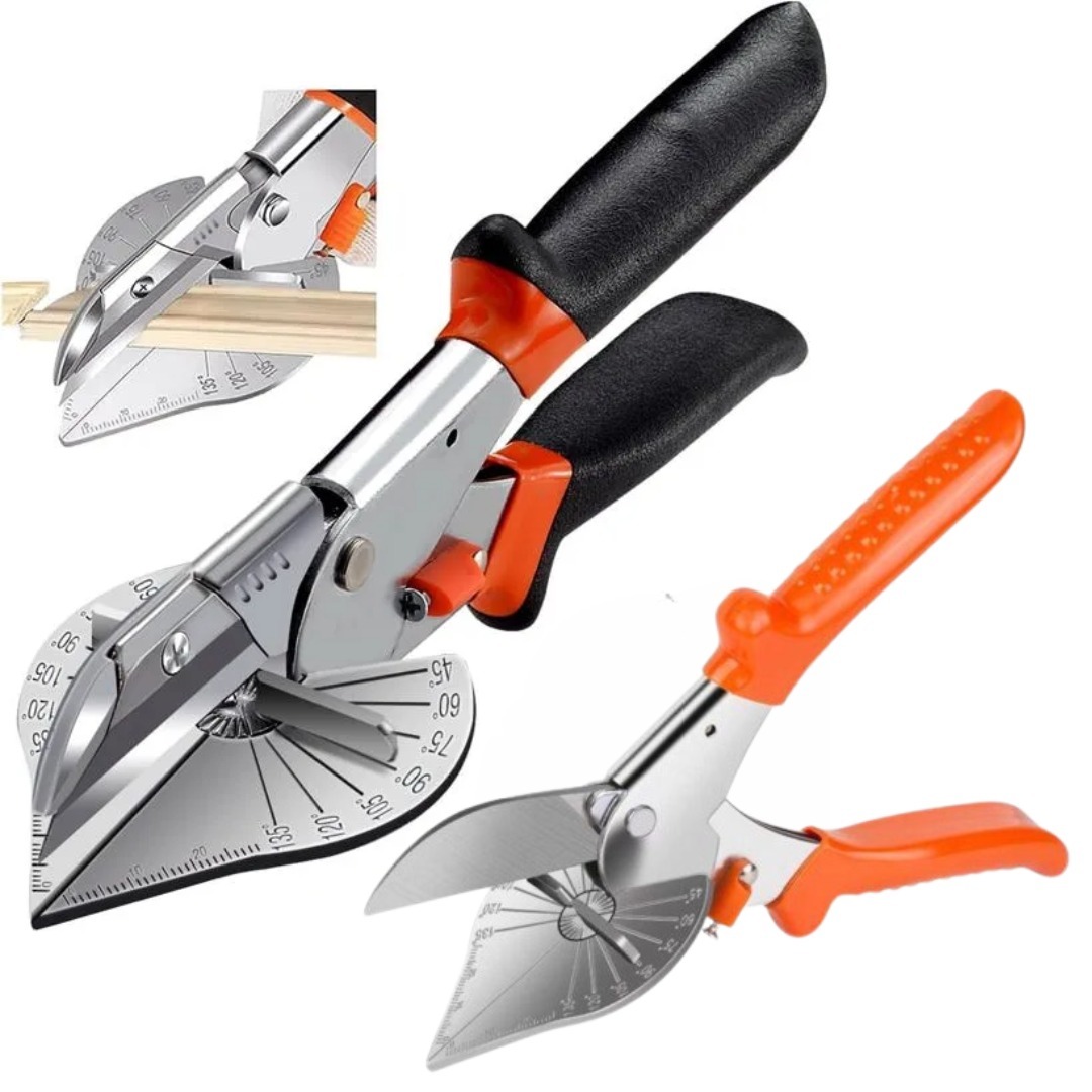 Cisaille à Onglet Multi-Angles de 45° à 135° pour Bois Tendre et Plastique