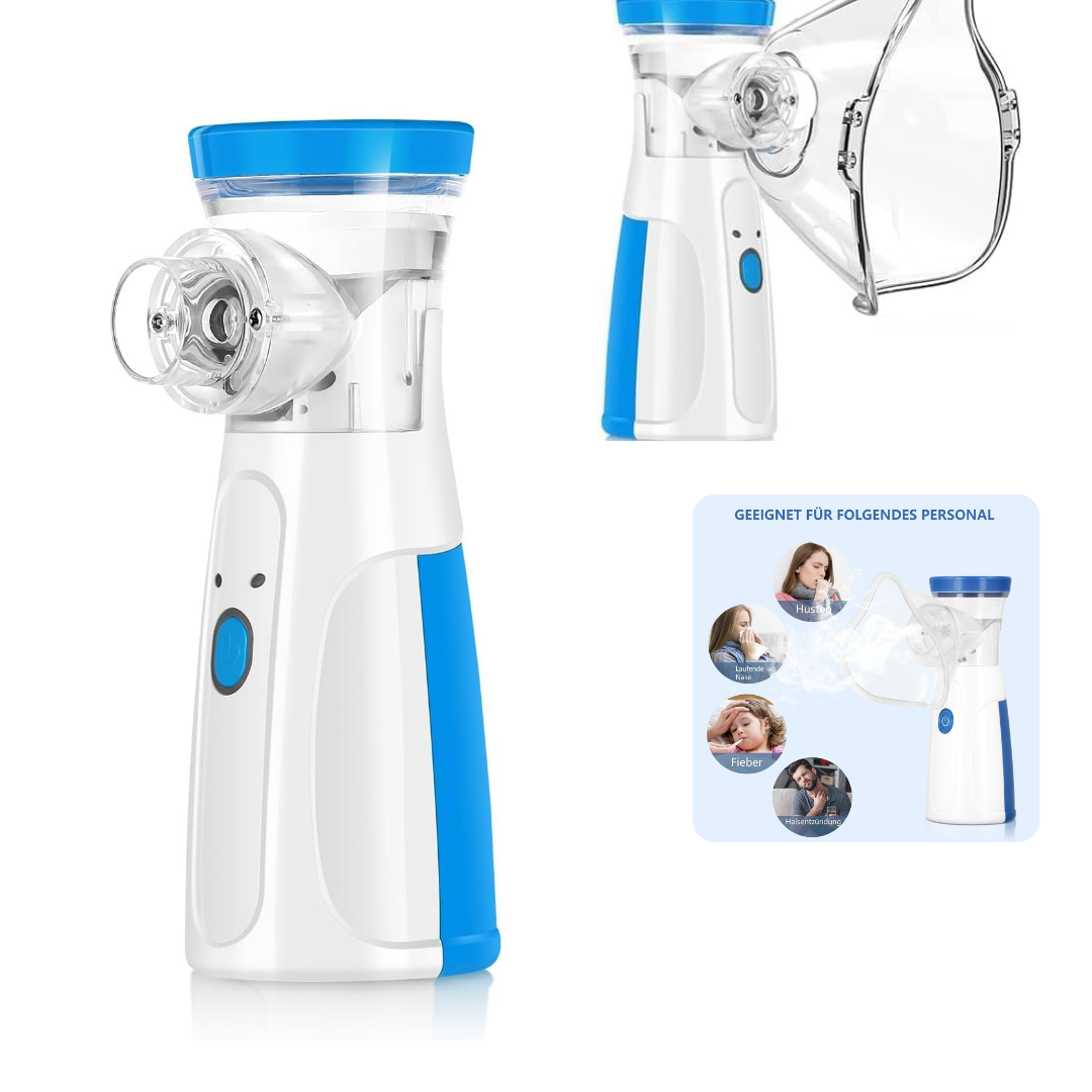 Mini Vaporisateur Nébuliseur Portable – Inhalateur de Vapeur Compact pour Adultes et Enfants