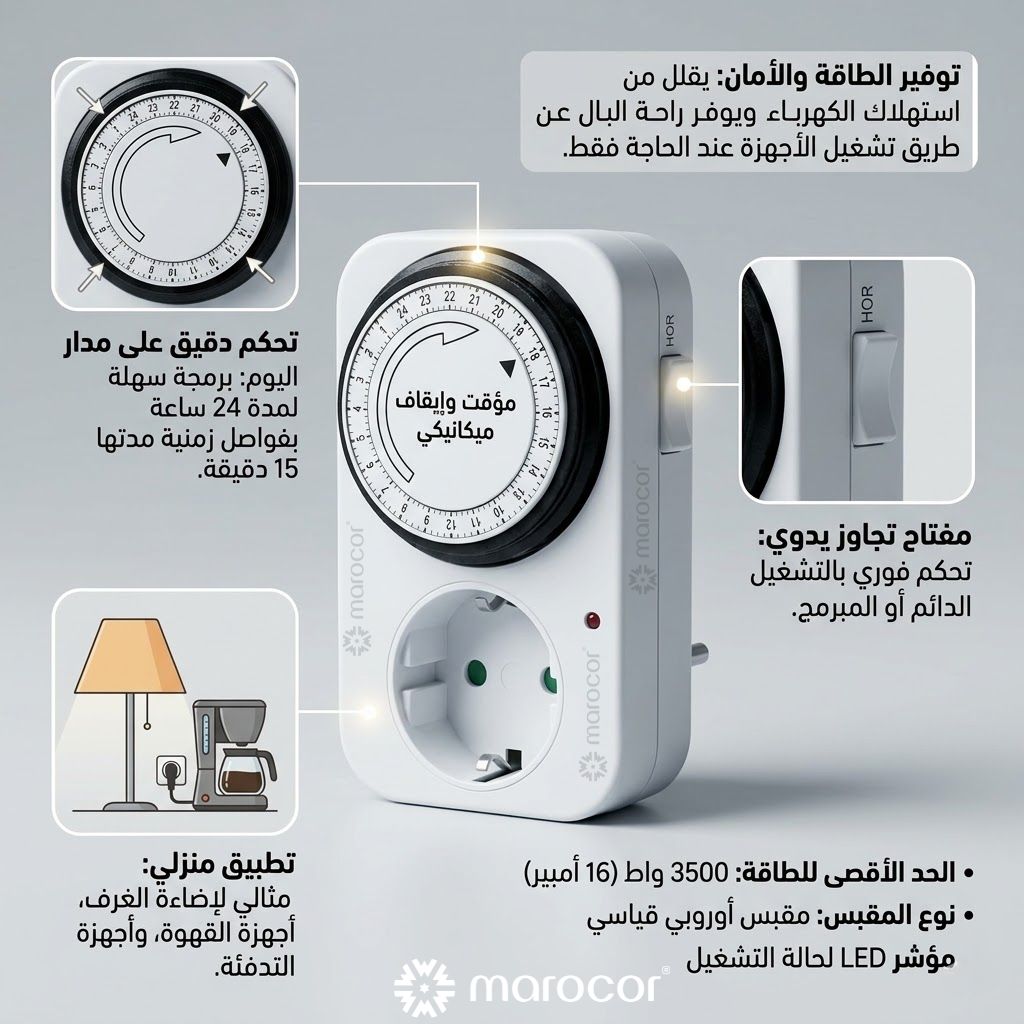 Minuterie Programmable pour Électroménagers