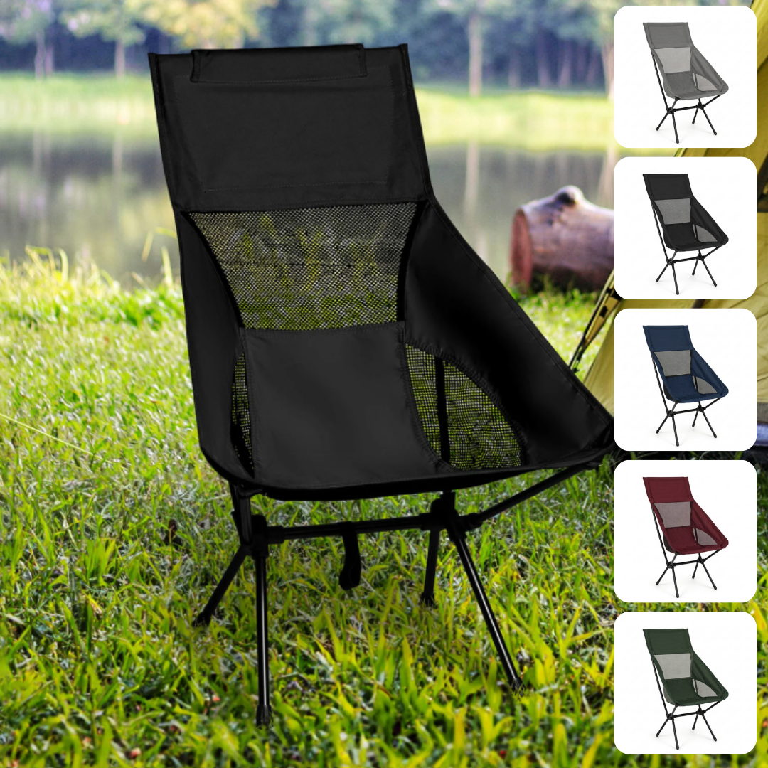 Chaise de Camping Pliable – Fauteuil Extérieur Portable et Pratique (couleur aléatoire)