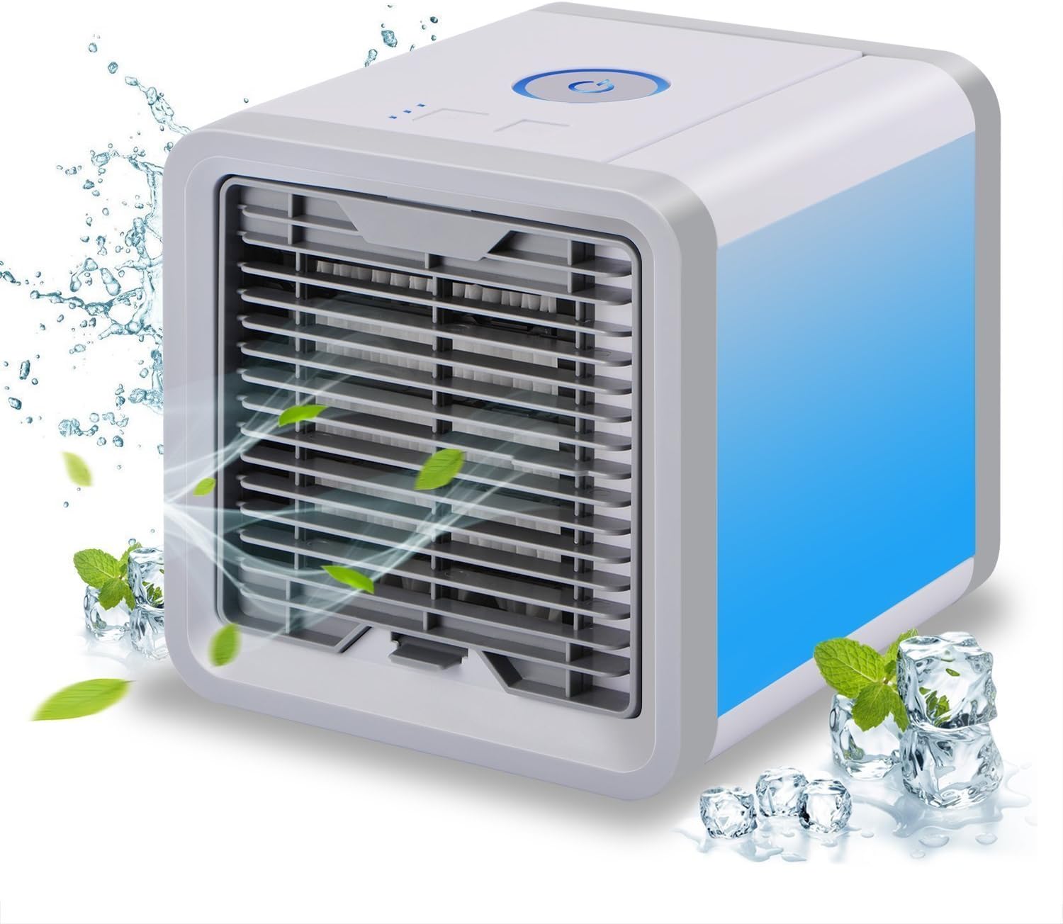 Mini Climatiseur Mobile Silencieux – Refroidisseur d'Air par Évaporation Portable