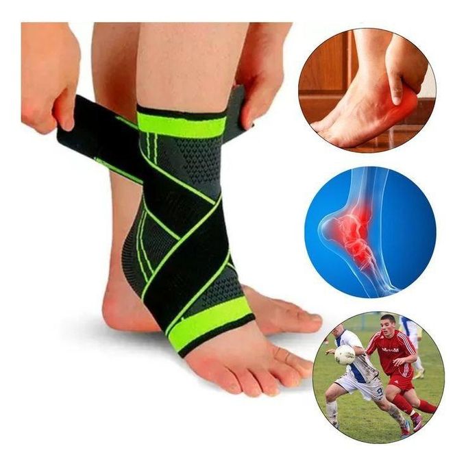 Bande de Soutien pour Pied et Cheville en Nylon – Protection Sport et Fitness
