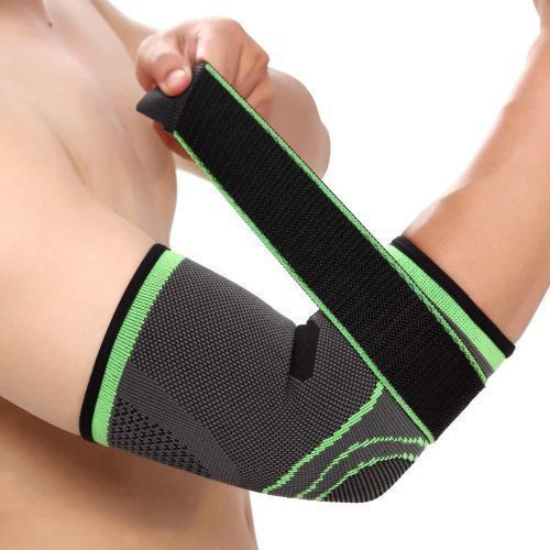 Attelle de Coude Orthopédique Ajustable de Compression – Soutien et Protection pour le Sport