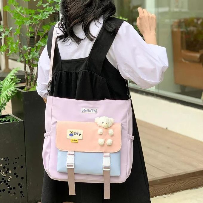 Sac Bandoulière Femme – Sac Urbain Léger, Pratique et Résistant pour École et Quotidien