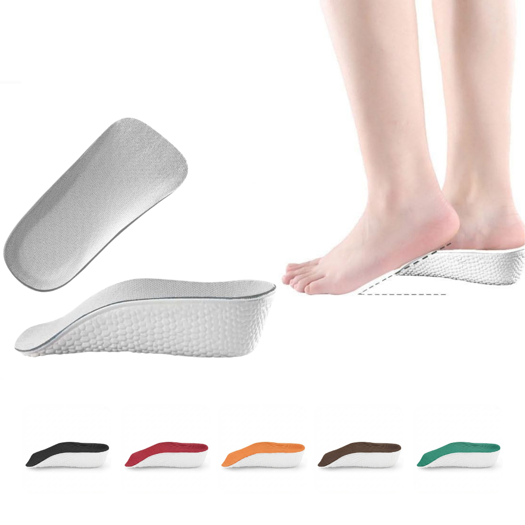 Semelles intérieures ergonomiques antichoc pour un meilleur confort du pied (couleur aléatoire)