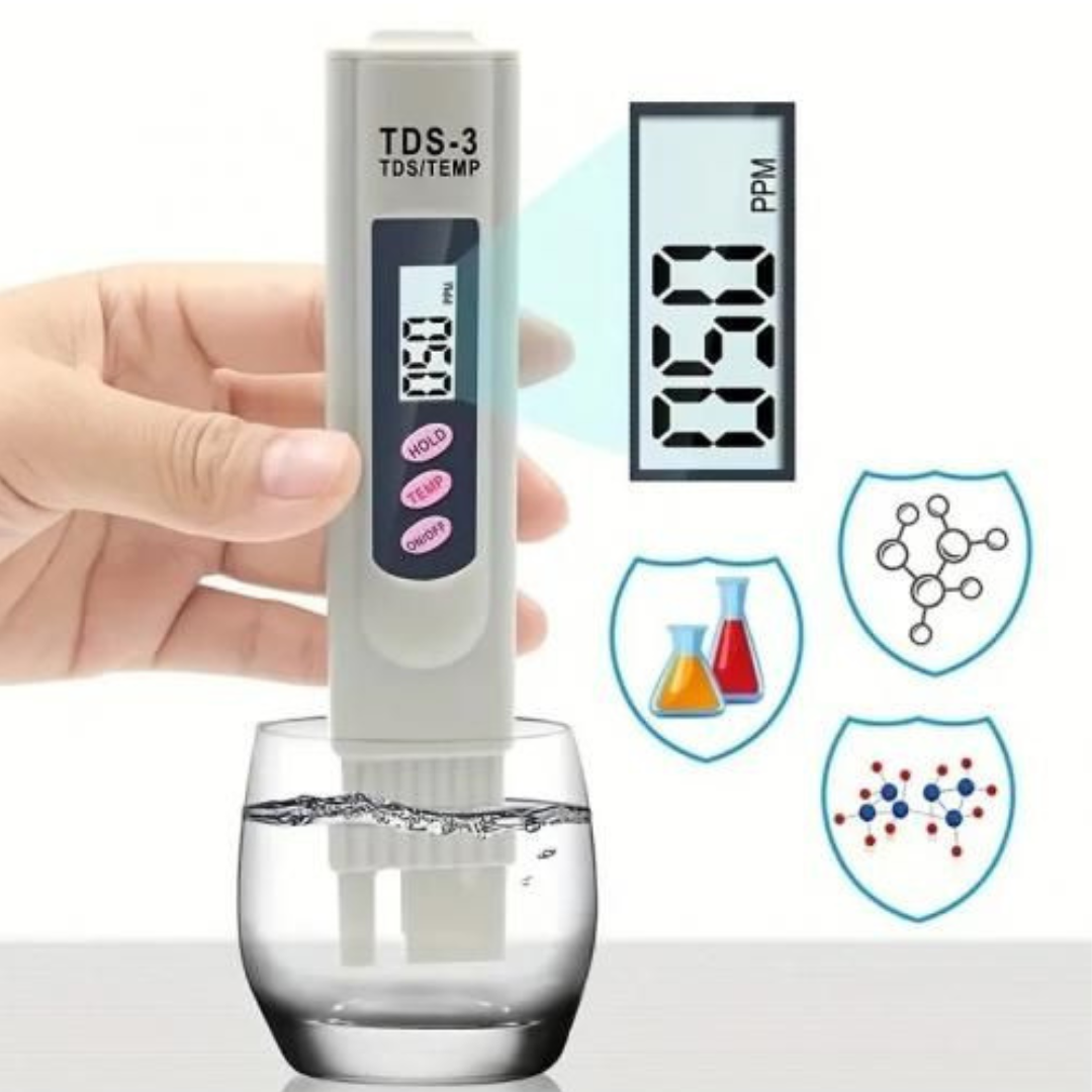 Testeur numérique de qualité de l’eau TDS et EC avec mesure de température