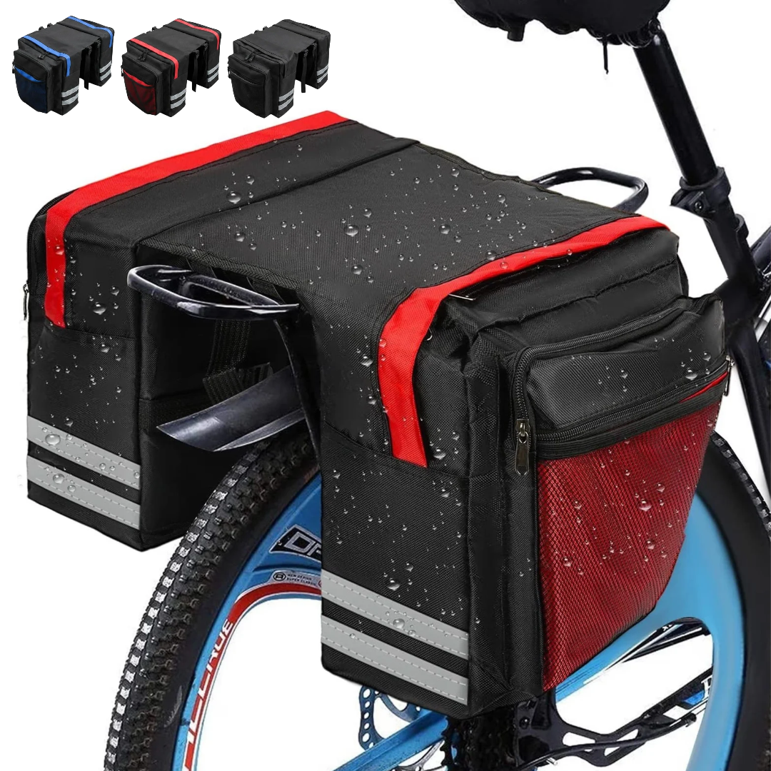 Sacoche double de selle pour vélo (couleur aléatoire)