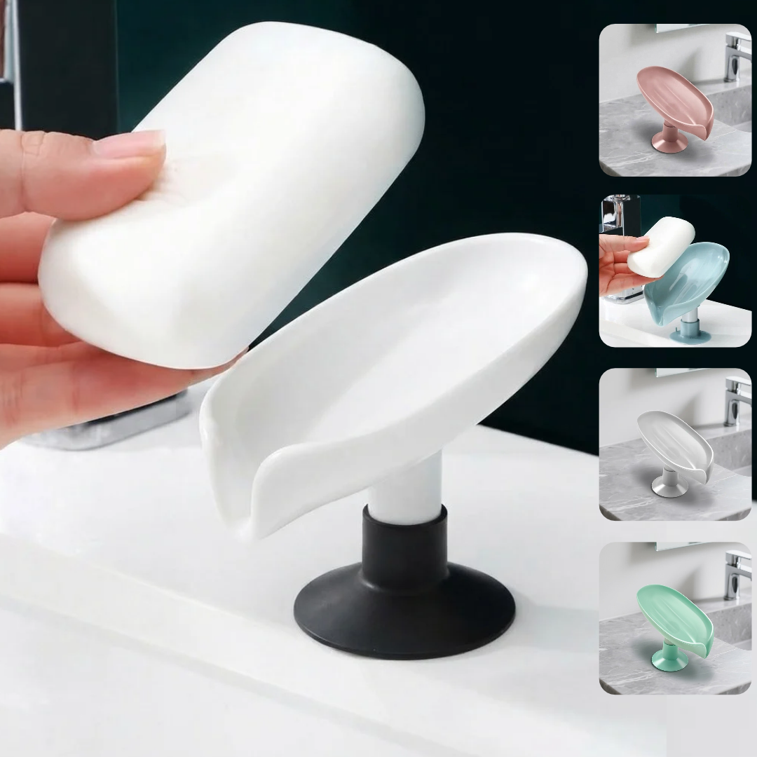 Porte-savon pratique pour salle de bain et cuisine - couleur design aléatoire