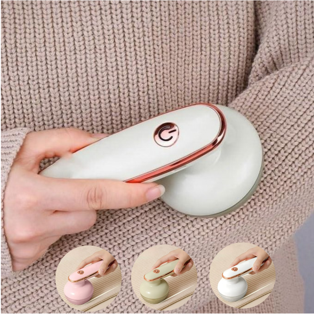 Rasoir électrique anti-bouloches pour vêtements rechargeable - couleur aléatoire